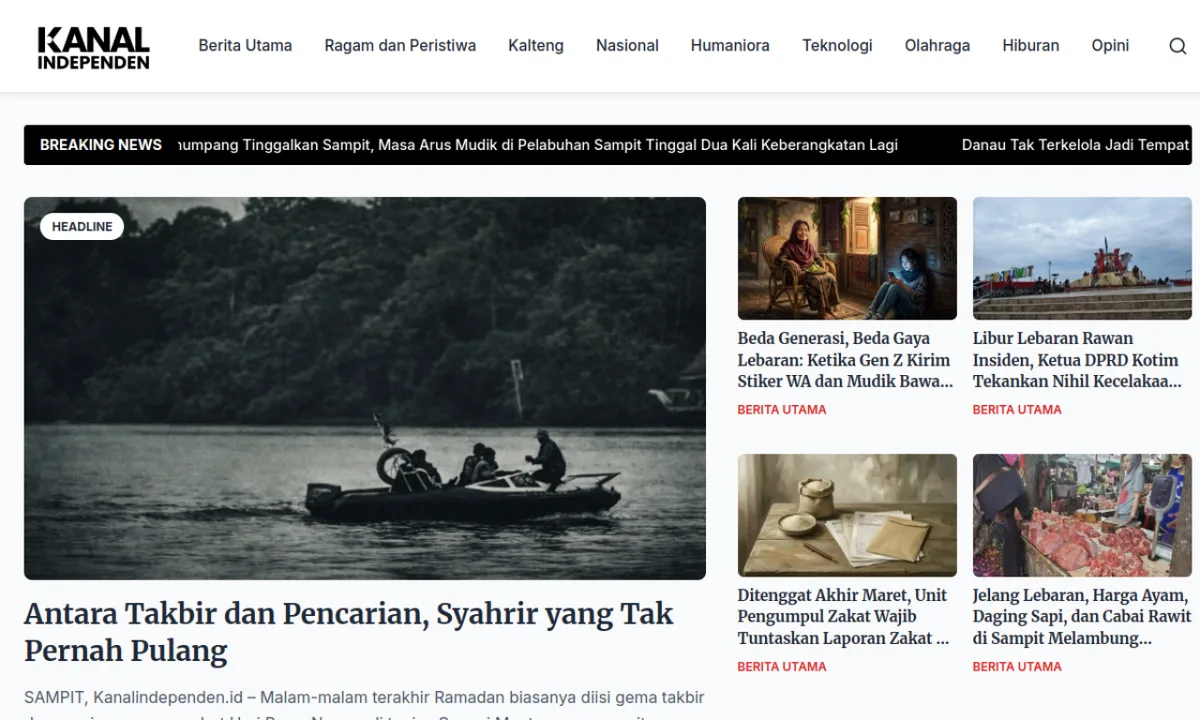 Portal Berita Lokal Headless